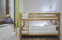 Beispiel Schlafbereich für Kinder in der Familiensuite Blocksberg